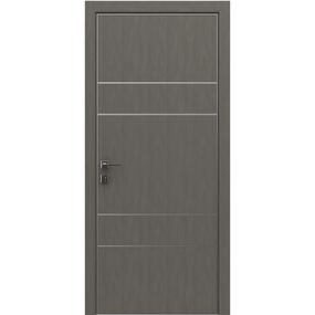 Двері міжкімнатні Rodos MODERN Flat-04 INSIDE сосна браш Braun