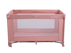 Ліжко-манеж дитяче VELANO Flexi, pink (0-4 роки)