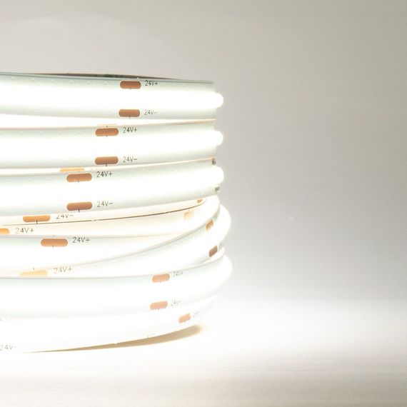 Світлодіодна LED стрічка PROLUM™ 24V; СОВ; 480 LED; IP20; Series "PRO", Нейтральний-Білий (3800-4300K) | Зображення 4