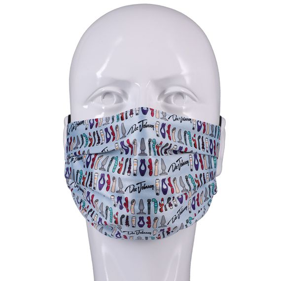 Гігієнічна маска Doc Johnson DJ Reversible and Adjustable face mask | Зображення 1
