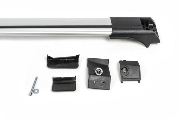 Перемички на рейлінги без ключа Flybar (2 шт) Сірий для BMW 3 серія E-46 1998-2006 рр | Зображення 5