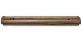 Магнітна планка Kamille Dark Wood 34см для ножів