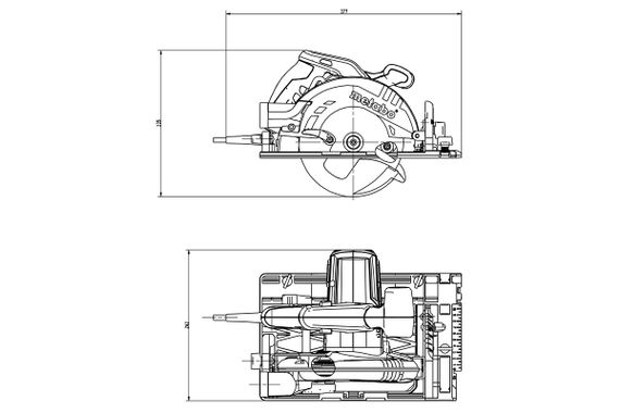 Пила циркулярна Metabo KS 55 FS ручна | Зображення 3