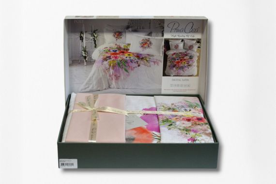 Комплект постільної білизни Prima Casa Digital Satin 200 х 220 см. Posy | Зображення 4