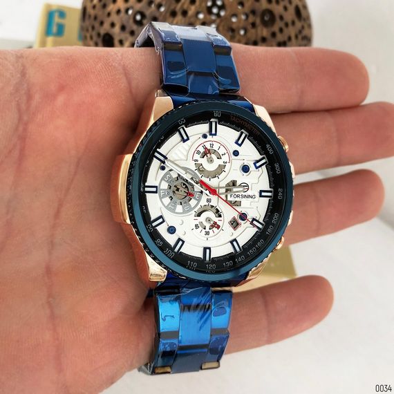 Forsining 6909 Blue-Cuprum-White | Зображення 2