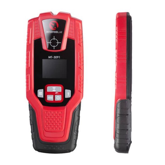 Детектор проведення, макс. глибина 10 см, кольоровий дисплей INTERTOOL MT-30911 | Зображення 1