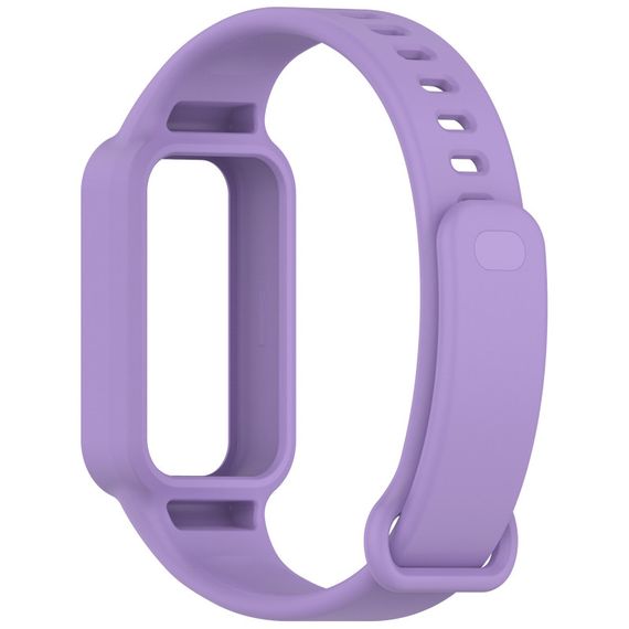 Силіконовий ремінець для Xiaomi Mi Smart Band 9 Active Elegant purple | Зображення 1