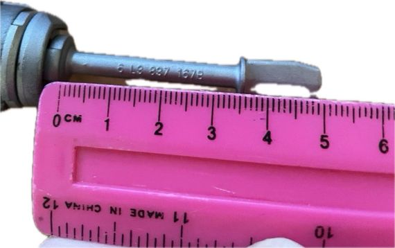 Seat Ibiza III (02-08) личинка замка передніх лівих дверей + 2 ключа, УВАГА НА ФОТО! 6L3837167B Сеат Ібіца 3 | Зображення 2