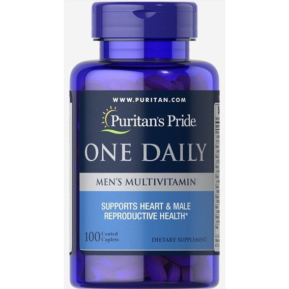 Вітамінно-мінеральний комплекс Puritan's Pride One Daily Men's Multivitamin 100 Caplets