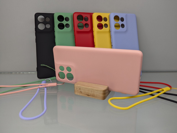 Motorola Edge 50 Протиударный чохол Софт Тач чохол рожевий