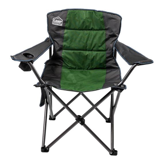 Крісло для риболовлі розкладне туристичне 58х94х95 см складне крісло для для відпочинку на природу Зелене | Зображення 1
