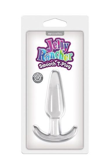 Анальный плаг JELLY RANCHER T-PLUG SMOOTH CLEAR sexstyle | Зображення 1