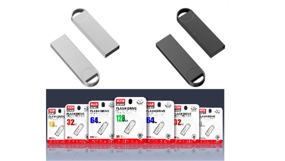 Флеш-пам'ять XO DK01 USB 2.0 64Gb стальний (MAW-44111_223) | Зображення 2