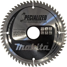 Диск пильный по алюминию 160х30 мм 60T Makita SPECIALIZED B-33249