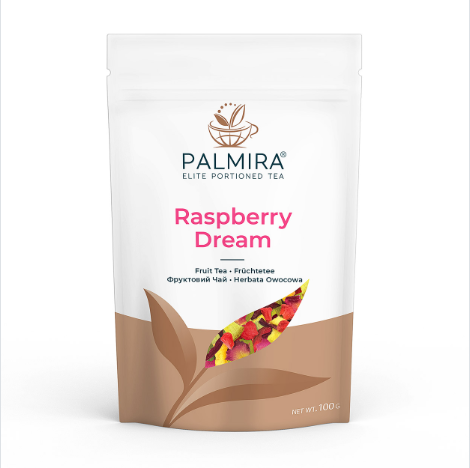 Чай Palmira Малинова мрія (Raspberry Dream) ваговий 100г