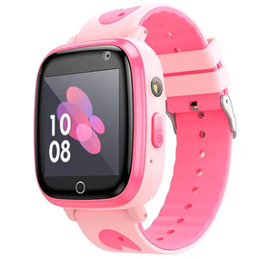 Дитячий смарт-годинник Hoco Y100 з камерою, GPS і дзвінками (рожевий, IPX6, Nano-SIM, 2G)