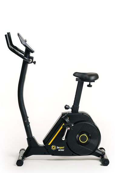 Велотренажер Besport BS-6047 MAYBIKE электромагнитный черно-желтый | Зображення 1