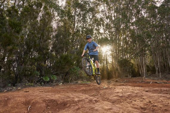 Велосипед гірський Expl 500 24"жовтий | Зображення 2