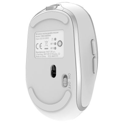 Мышка YENKEE YMS 2085WE Noble Wireless/Bluetooth White (45019715) | Зображення 6