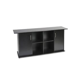 Підставка Природа ПП під акваріум збірна пряма з дверима чорна 150x50x70 см