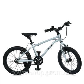Велосипед детский LIGHTY MB 16LIGHTY SILVER, колеса 16 дюймов
