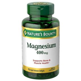 Микроэлемент Магний Nature's Bounty Magnesium 400 mg 75 Caps