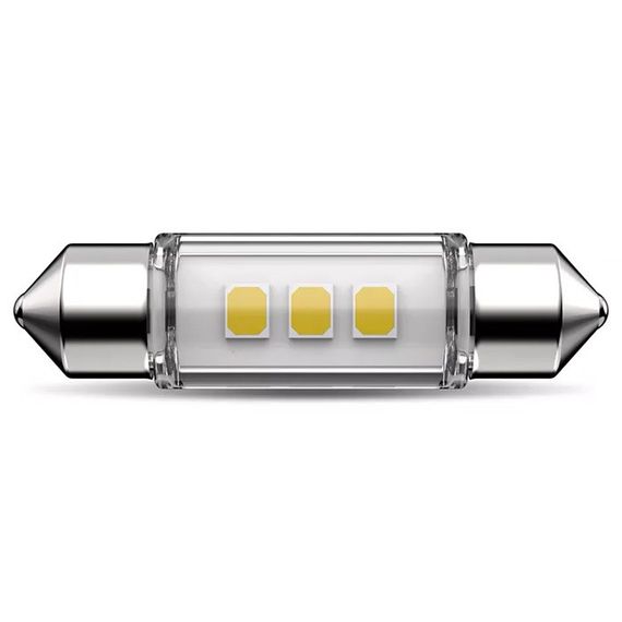 Світлодіодна лампа Philips 11854CU60X1 White Ultinon Pro6000 12 V C5 W 38 mm 6000 K 1 pcs. blister | Зображення 1