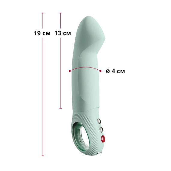 Пульсатор для точки G Fun Factory STRONIC G FORTE sage green, 8 режимів, суперпотужний Sex Aura | Зображення 1