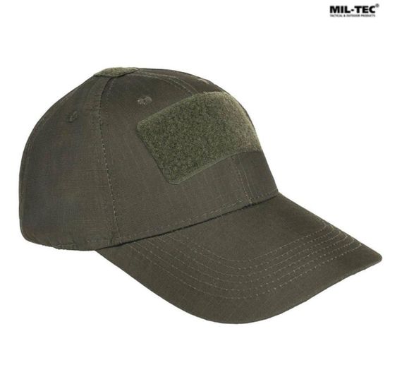 Бейсболка тактична MIL-TEC Tactical Baseball Cap Оливкова | Зображення 6