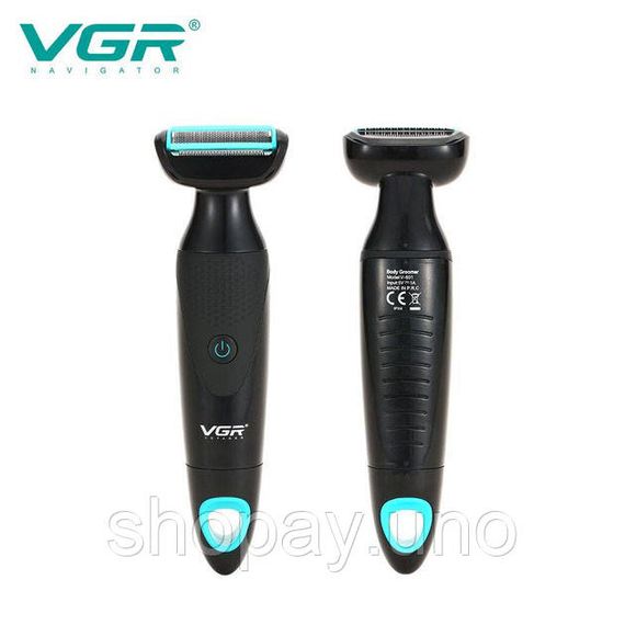 Акумуляторна електробритва для стрижки VGR V-601 від USB бритва електрична з професійною насадками | Зображення 8