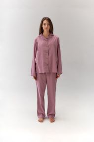 Піжама Lotus Home 10718 Туреччина С  Бавовна Бузковий