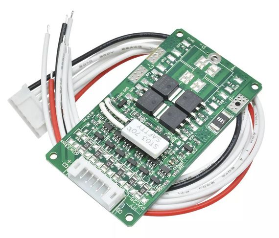 Плата BMS 6S 18650 із захистом та балансуванням для зарядки Li-Ion акумуляторів Diymore