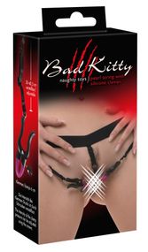 Стринги с зажимами для половых губ sexstyle