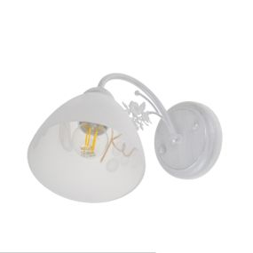 Бра настенное направленного света накладное LK-685W/1 E14 WH/SL