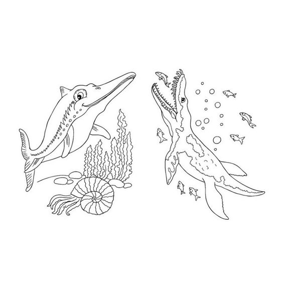 Большая книга раскрасок Динозавры 1736006, 64 страницы | Зображення 1