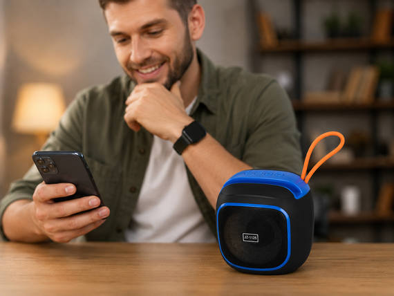 Колонка Bluetooth JZ-1125 / Портативна Bluetooth колонка | Зображення 1