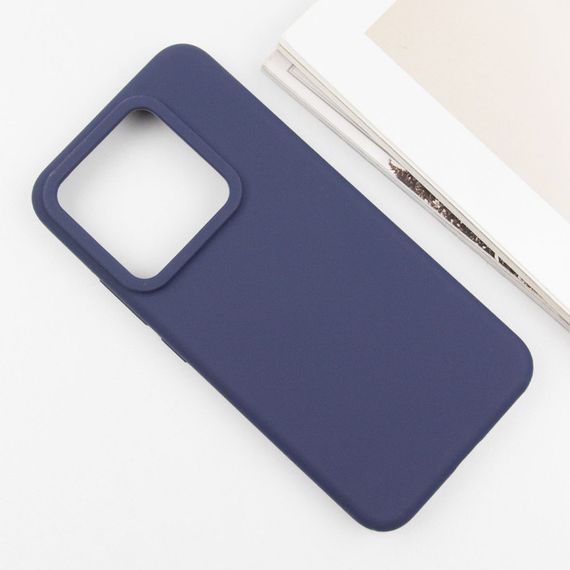 Чохол Silicone Cover Lakshmi (AAA) для Xiaomi Poco X6 / Note 13 Pro 5G Темно-синій / Midnight blue | Зображення 2