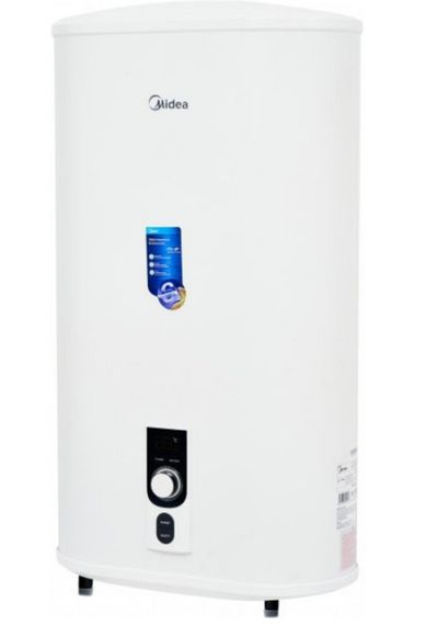 Водонагреватель Midea 80 л, 2,0 кВт, "мокрый" ТЭН, вертикальный, прямоугольный, белый (D80-20ED2(W)) | Зображення 5