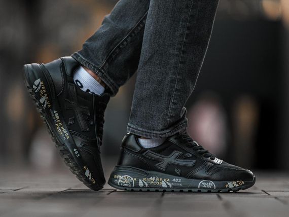 Чоловічі кросівки PREMIATA Black | Зображення 1