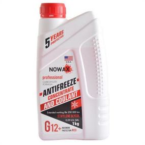 Антифриз NOWAX RED G12 концентрат 1кг (NX01009)