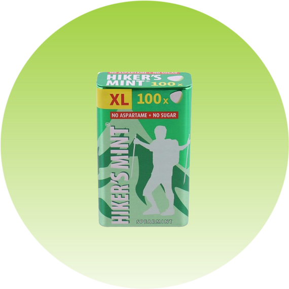 Освіжаючі м'ятні пастилки Hiker's Mint Spearmint 70 г, 100 шт | Зображення 1