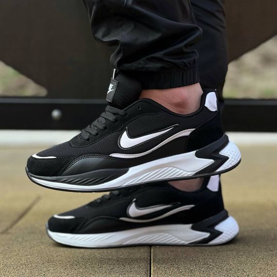 Кросівки демісезонні Nike колір: чорний ,білий | Зображення 6
