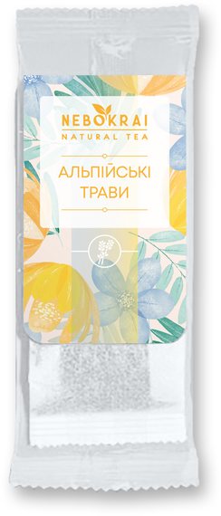 Чай NEBOKRAI Альпійські трави на чашку по 50 шт