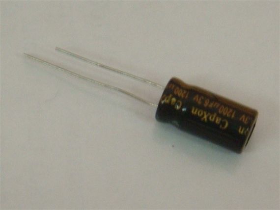 1200mkf - 6,3v КОМП'ЮТЕРНІ (LOW ESR) caPxon LZ  8*16 конденсатор електролітичний | Зображення 2