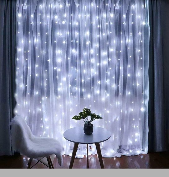 Світлодіодна гірлянда-водоспад Xmas LED 200-W-2 Білий 2M*2M (47660-7593_300)