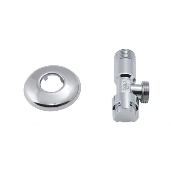 Кран приладовий буксовий Icma 1/2" кутовий No519 | Зображення 2