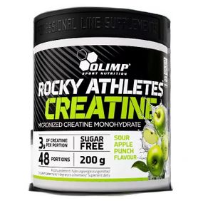 Креатин моногидрат Olimp Rocky Athletes Creatine 200 г, Apple punch