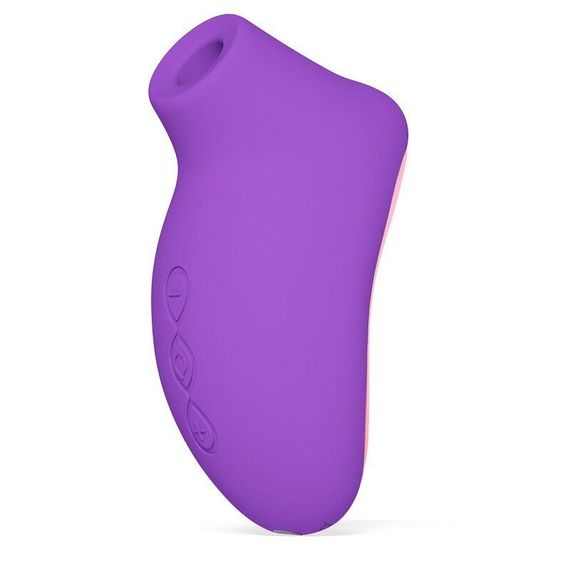 Звуковий стимулятор клітора LELO SONA 2 Travel Purple, тревел-версія, 12 режимів Sex Aura