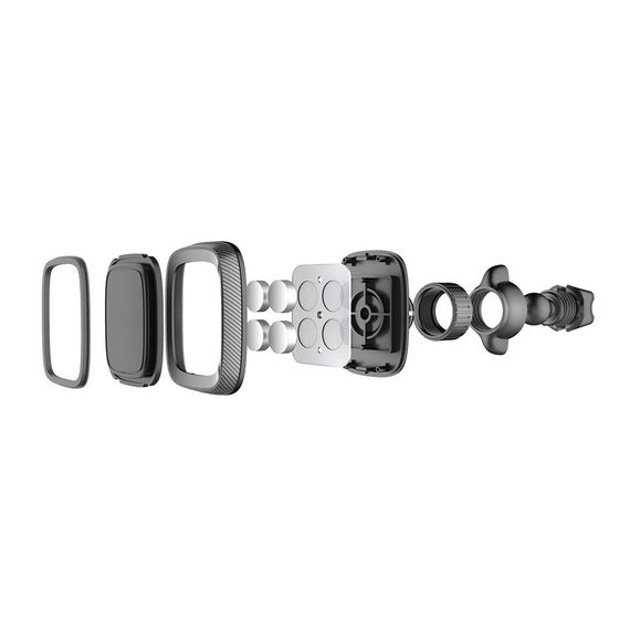 Універсальний автотримач ColorWay Air Vent-2 (360 rotation) magnetic Gray (CW-CHM05-GR) | Зображення 2