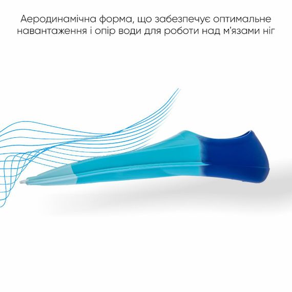 Короткие ласты для тренировки в бассейне Renvo Frio с закрытой пяткой Разноцветный 39-41 (SF100-06 39-41) | Зображення 4